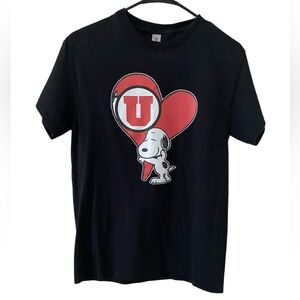 Gildan Utah Utes Valentine’s Day Tshirt Size Small